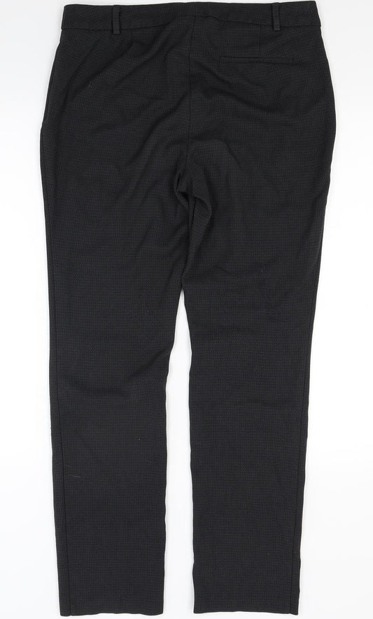 Womens UK Size 12 Marks and Spencer Regular Fit  Grey Trousers