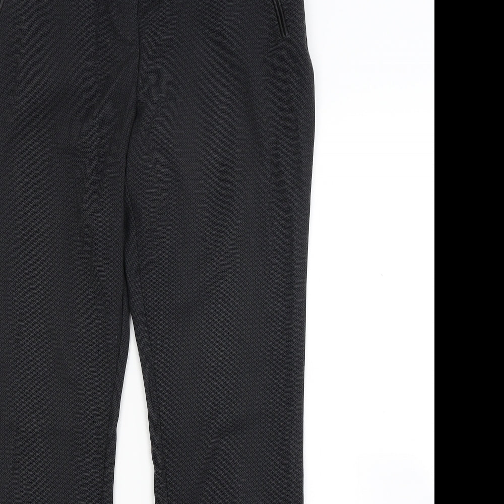 Womens UK Size 12 Marks and Spencer Regular Fit  Grey Trousers