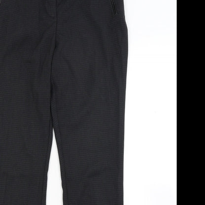 Womens UK Size 12 Marks and Spencer Regular Fit  Grey Trousers