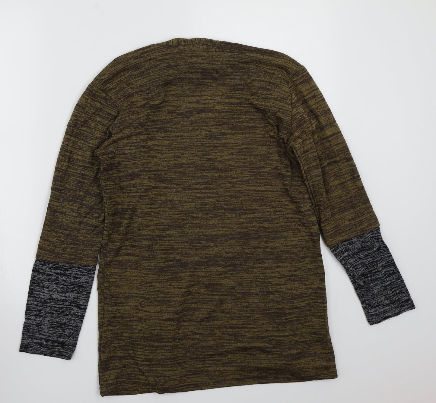 Ge han pin yue Womens Grey   Cardigan Jumper Size XL