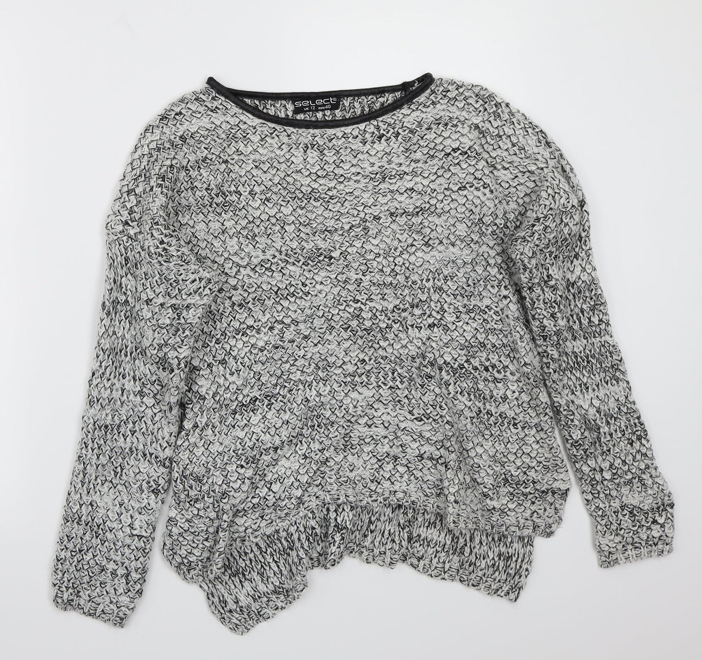 Select Womens Grey   Pullover Jumper Size 12