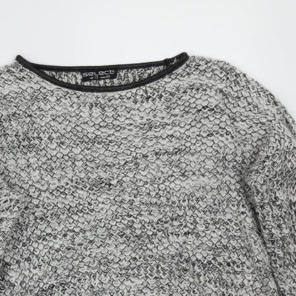 Select Womens Grey   Pullover Jumper Size 12