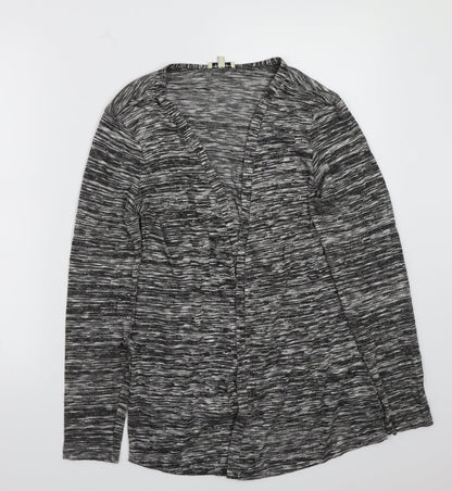 Papaya Womens Grey   Cardigan Jumper Size 12
