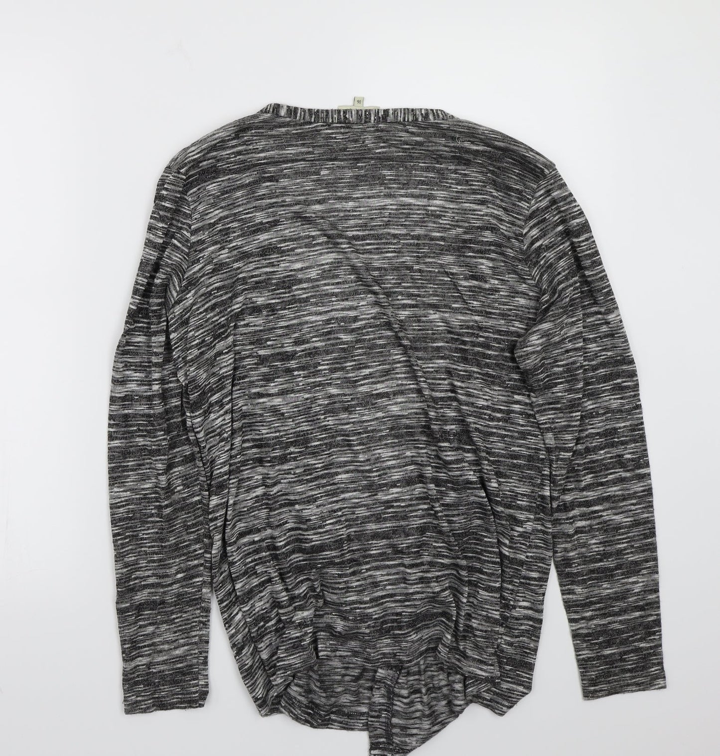 Papaya Womens Grey   Cardigan Jumper Size 12