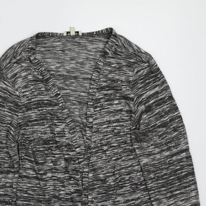 Papaya Womens Grey   Cardigan Jumper Size 12