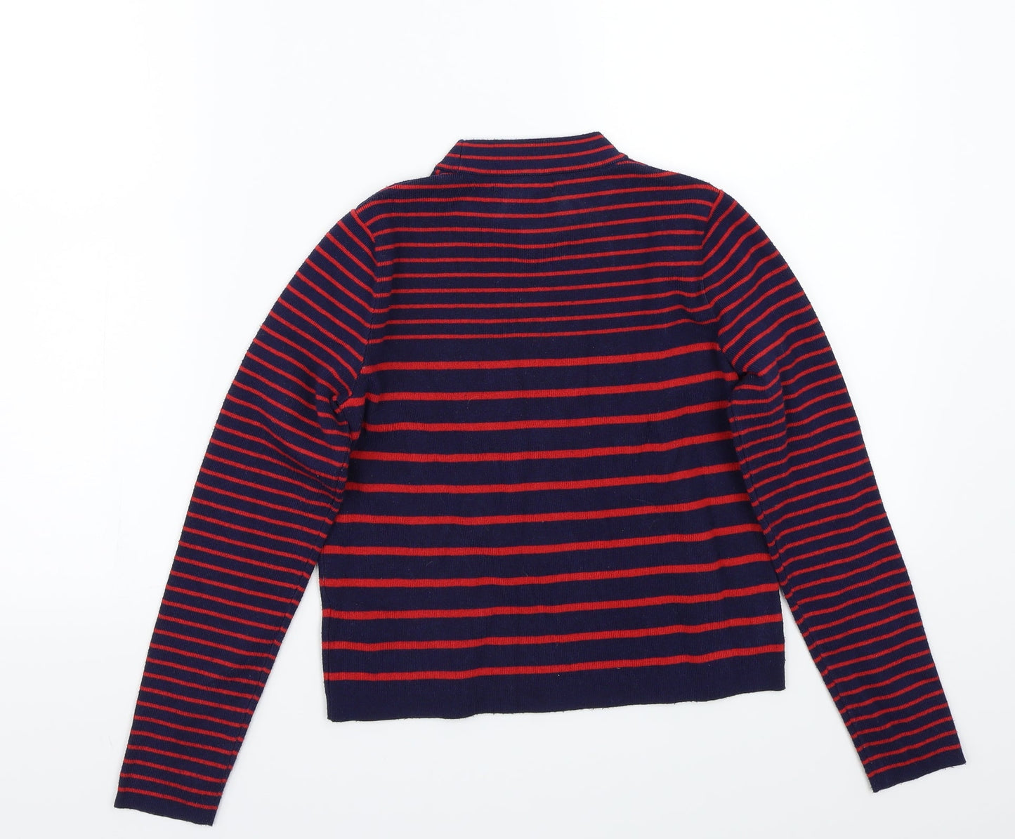 Newlook Womens Blue Striped  Pullover Jumper Size 10