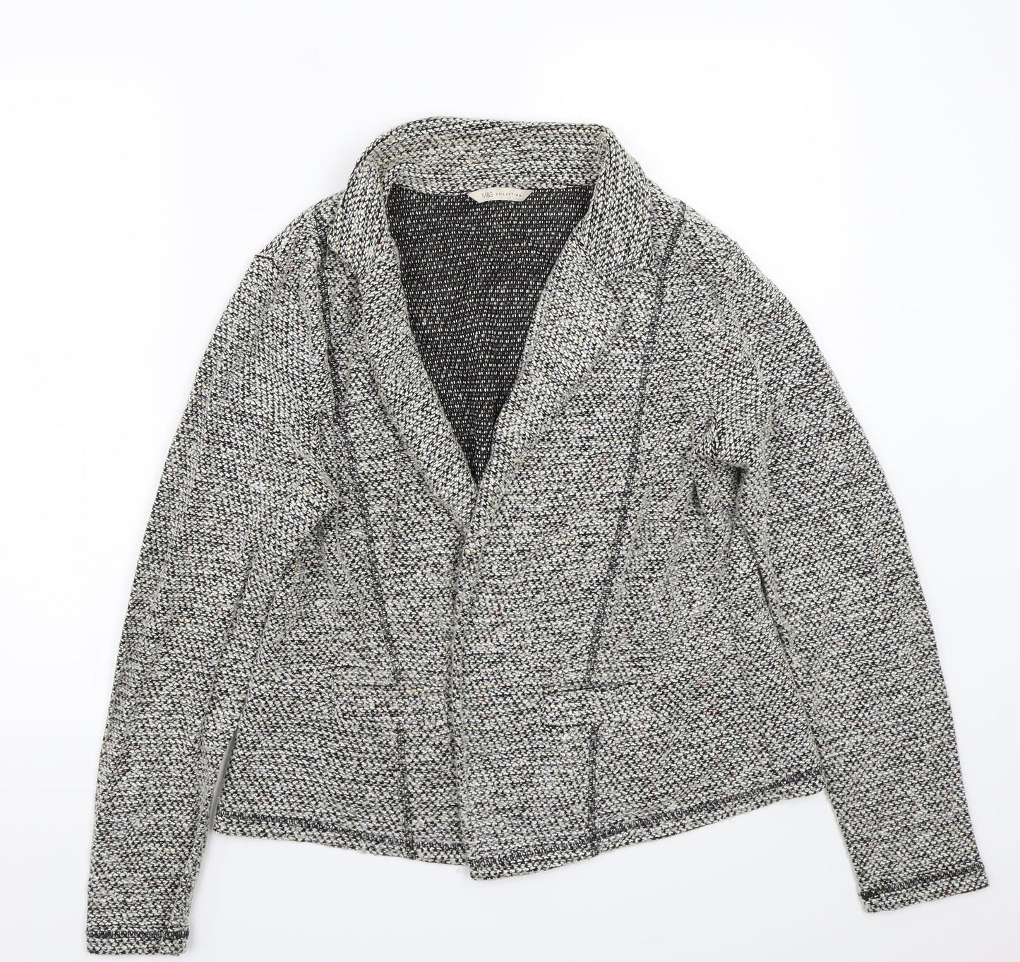Womens UK Size 16 Marks and Spencer Black Jacket