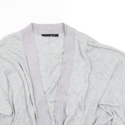 Wallis Womens Grey   Cardigan Jumper Size M