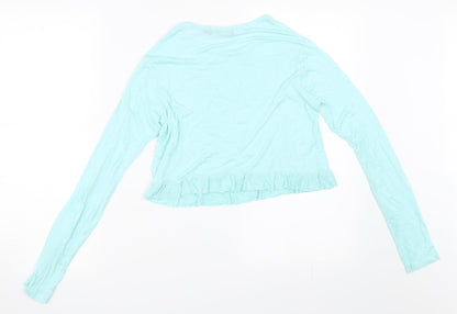 Womens UK Size 6 In the Style Blue Basic T-Shirt
