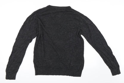 Cedar Wood State Mens Grey   Pullover Jumper Size M