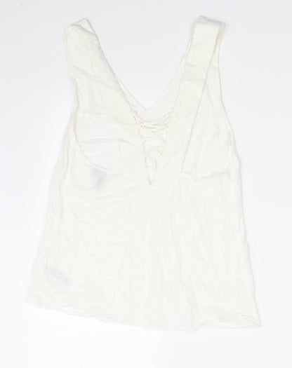 Womens UK Size 6 ASOS Ivory Camisole Blouse