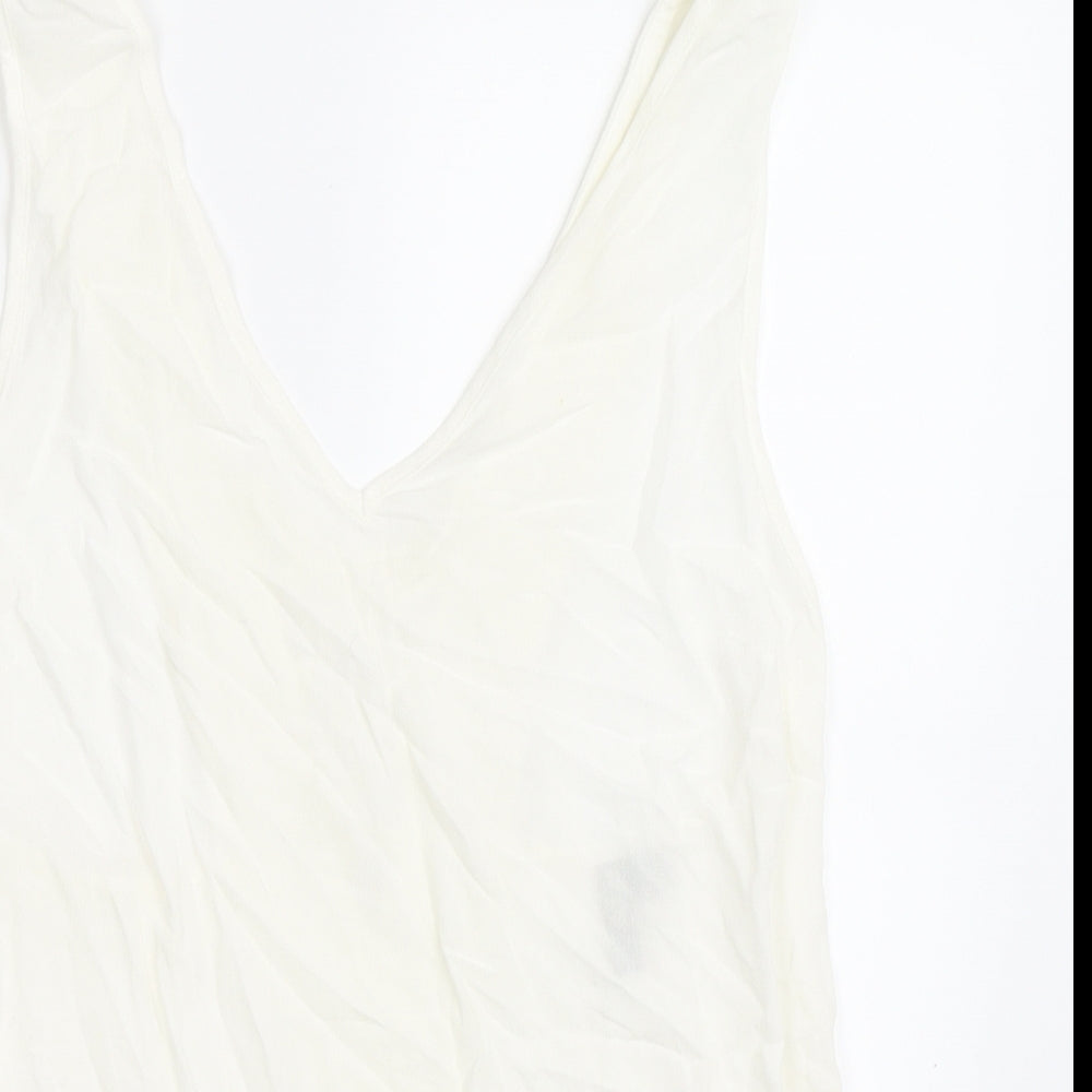 Womens UK Size 6 ASOS Ivory Camisole Blouse