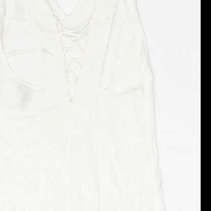 Womens UK Size 6 ASOS Ivory Camisole Blouse