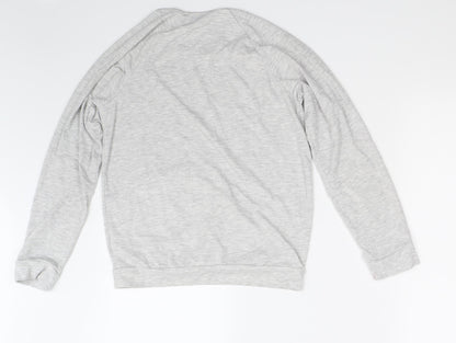 M&S Girls Grey   Pullover Sweatshirt Size 11-12 Years