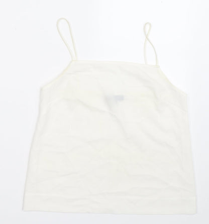 Womens UK Size 6 Topshop Ivory Camisole Blouse