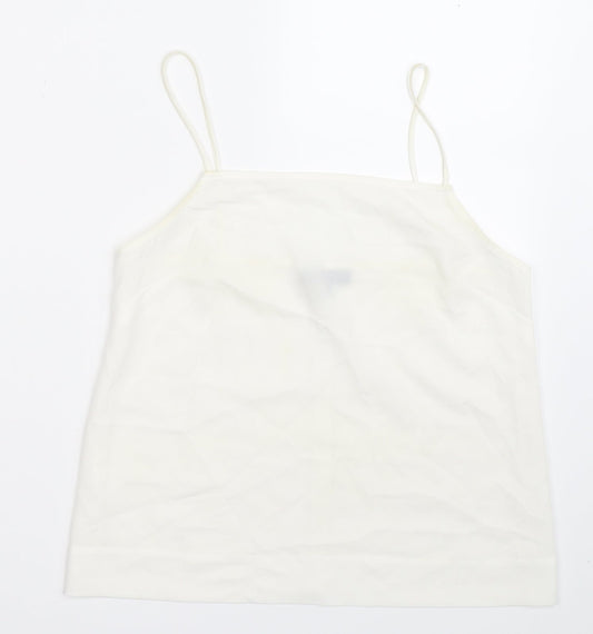 Womens UK Size 6 Topshop Ivory Camisole Blouse