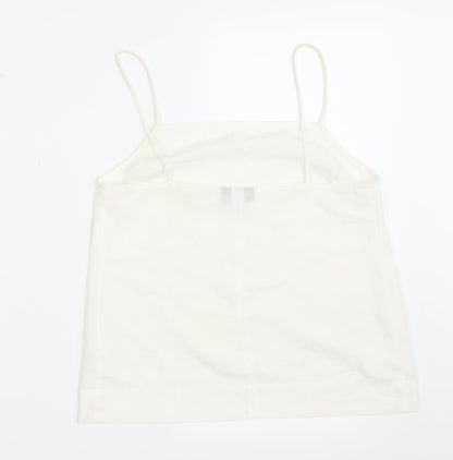 Womens UK Size 6 Topshop Ivory Camisole Blouse
