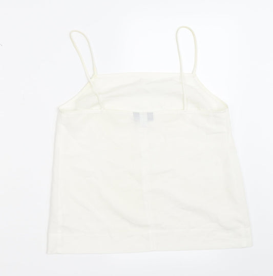 Womens UK Size 6 Topshop Ivory Camisole Blouse