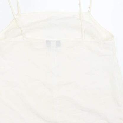 Womens UK Size 6 Topshop Ivory Camisole Blouse