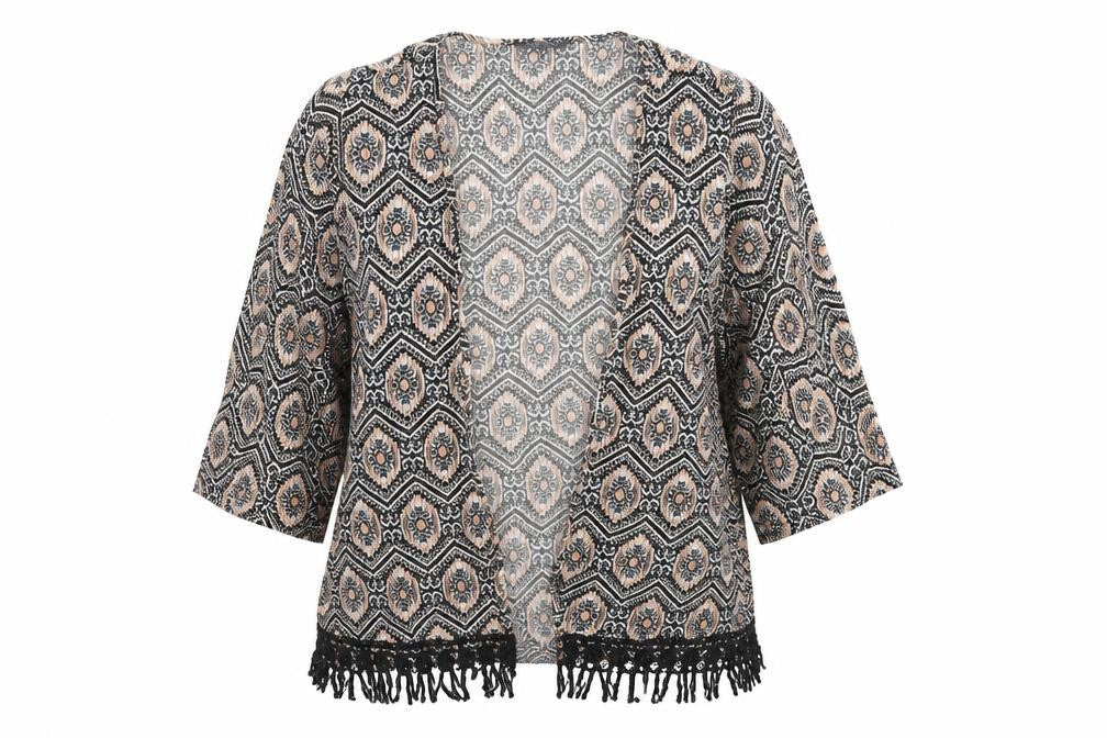 Womens UK Size 10 New Look Multicoloured Basic Blouse