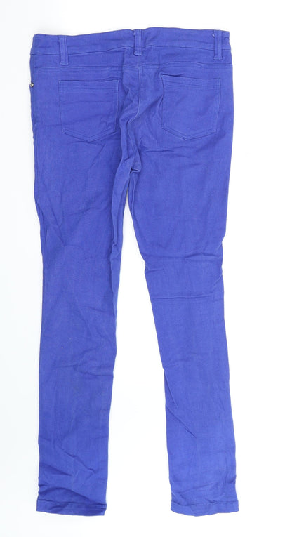 KOAN Womens Blue  Denim Skinny Jeans One Size L29 in