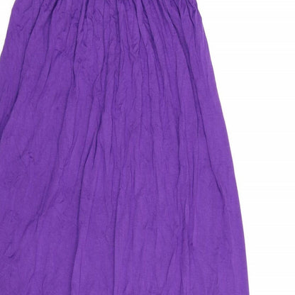 Mei Na Womens Purple   A-Line  One Size
