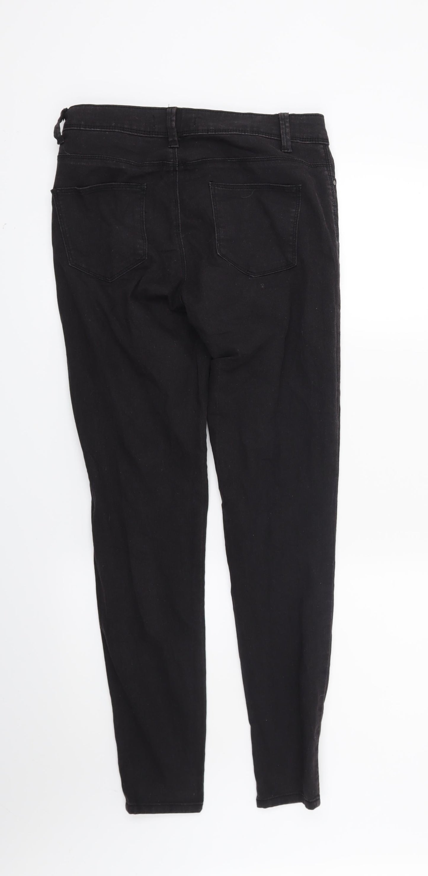 Denim CO Womens Black   Skinny Jeans Size 10 L30 in