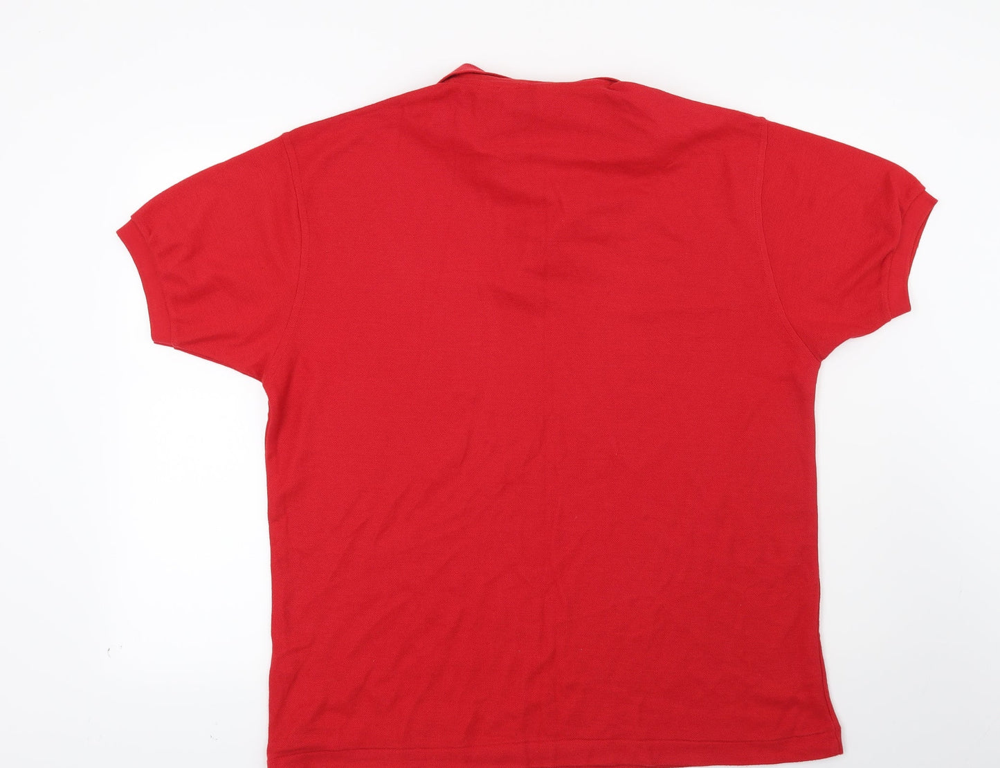 Casual Club Mens Red    Polo Size L