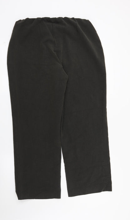 Wilkies Womens Green   Trousers  Size 14 L28 in