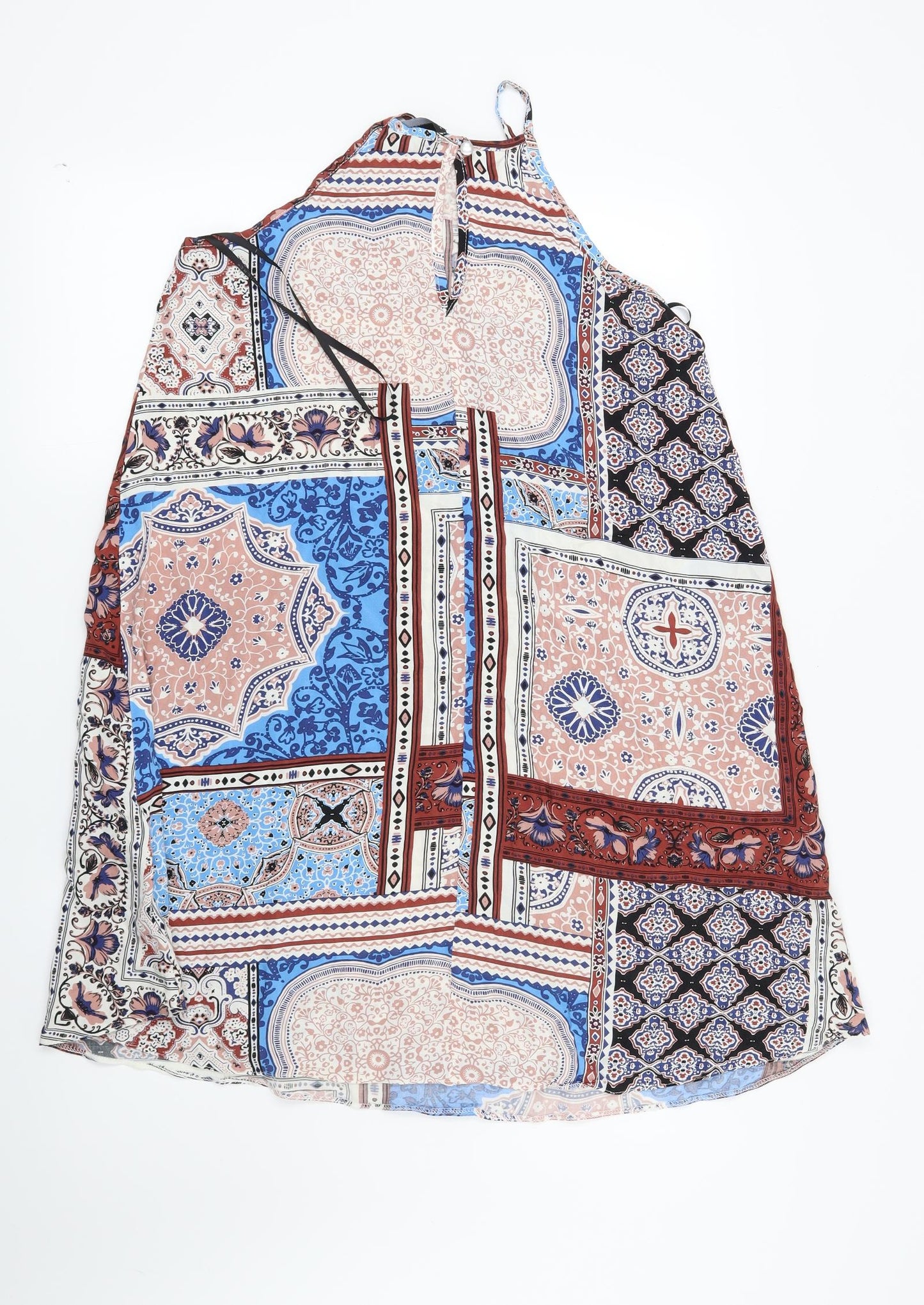 Atmosphere Womens Beige Paisley  Slip Dress  Size 10