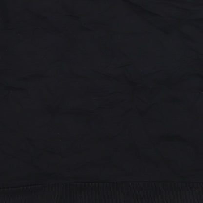 Womens UK Size XS Divided by H&M Black Pullover Sweatshirt