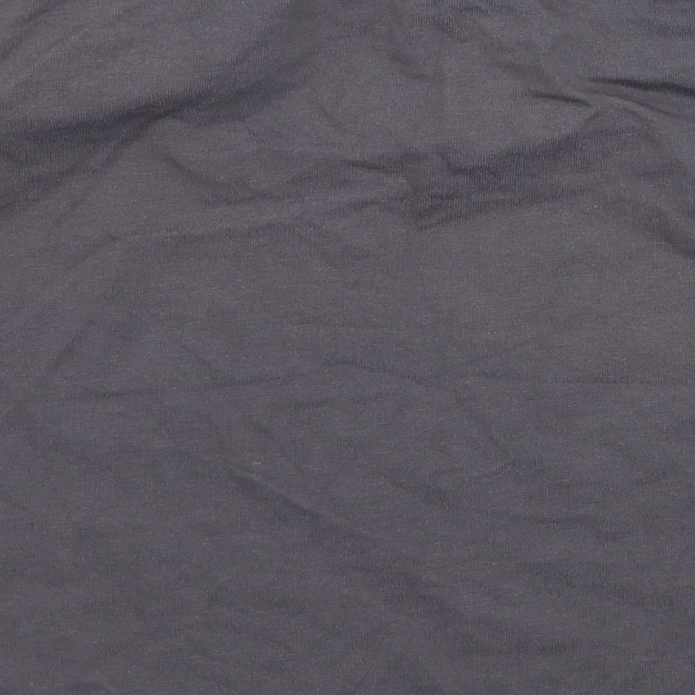 George Girls Grey  Jersey Basic T-Shirt Size 8-9 Years  - We Can Do Anything