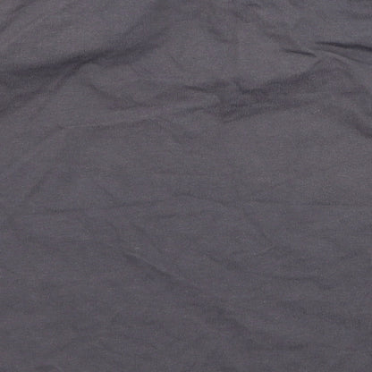 George Girls Grey  Jersey Basic T-Shirt Size 8-9 Years  - We Can Do Anything