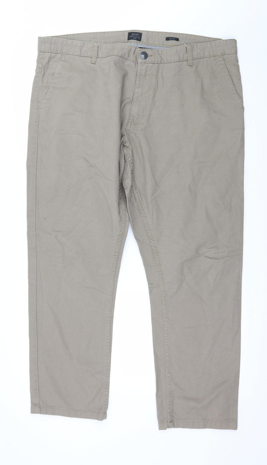 Matalan Womens Brown   Trousers  Size 40 in L29 in