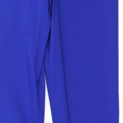 INC International Concepts Womens Blue   Trousers  Size 8 L29 in