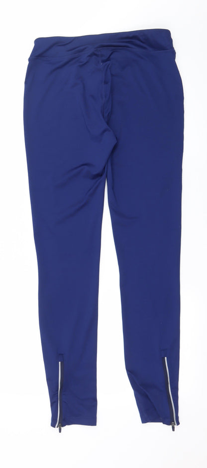 Everhill Womens Blue  Jersey Capri Leggings Size M L28 in