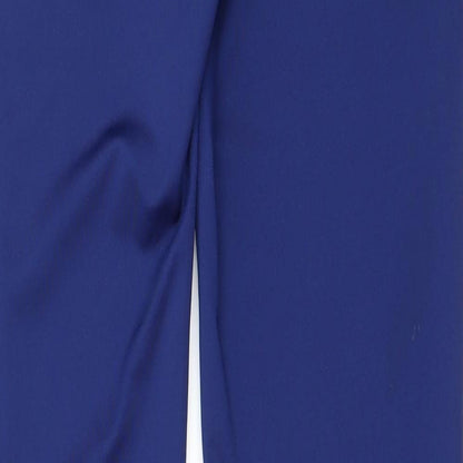 Everhill Womens Blue  Jersey Capri Leggings Size M L28 in