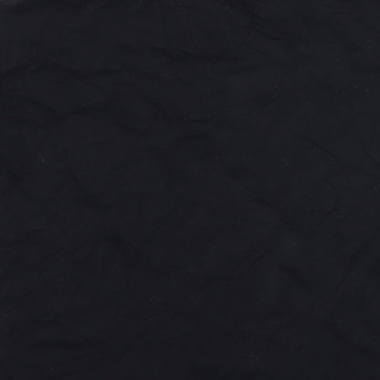 Womens UK Size S Pull&Bear Black Basic T-Shirt