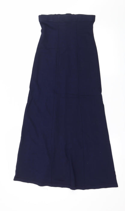 Preworn Womens Blue  Jersey Slip Dress  Size S