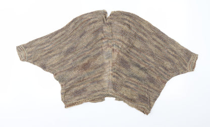 Atmosphere Womens Brown  Knit Cardigan Jumper Size XS