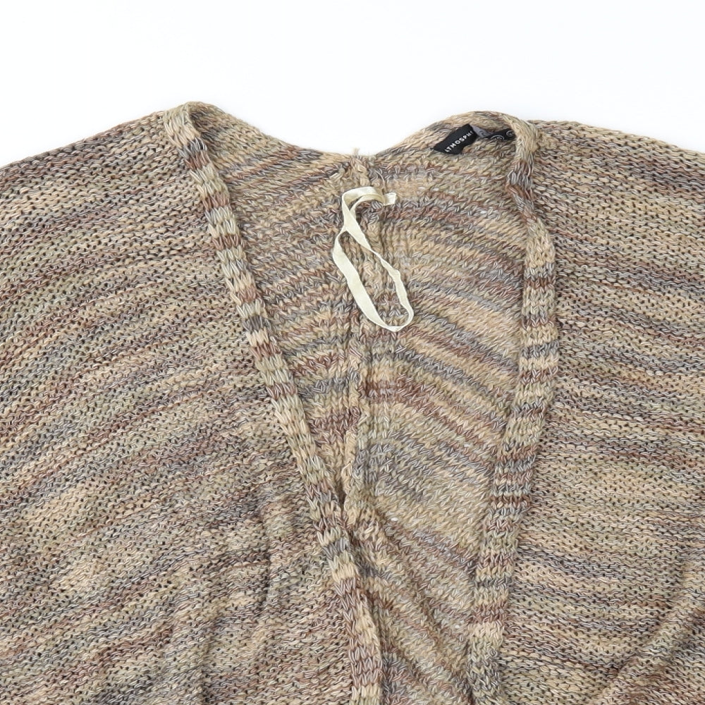 Atmosphere Womens Brown  Knit Cardigan Jumper Size XS