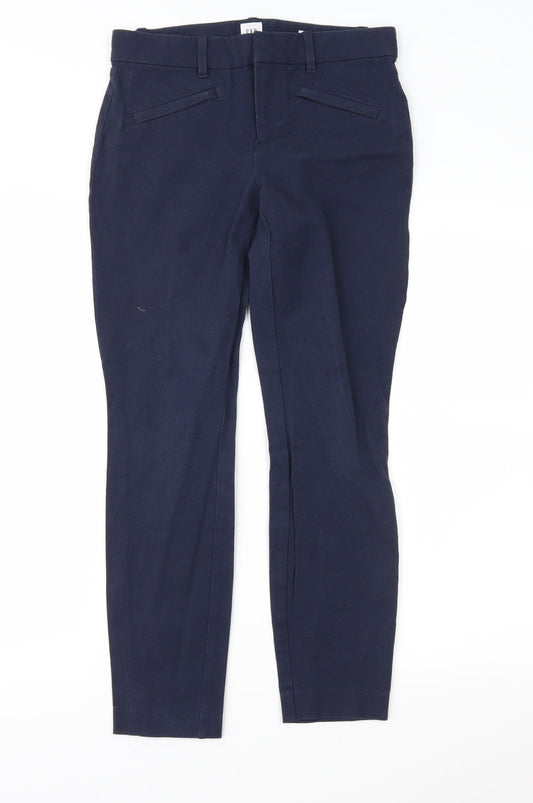 Womens UK Size 28 in Gap Regular Fit  Blue Trousers