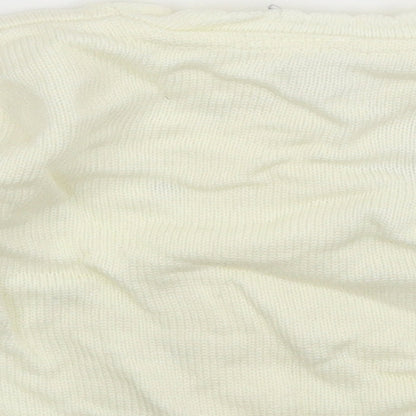 Debenhams Baby White  Knit Cardigan Jumper Size 3-6 Months