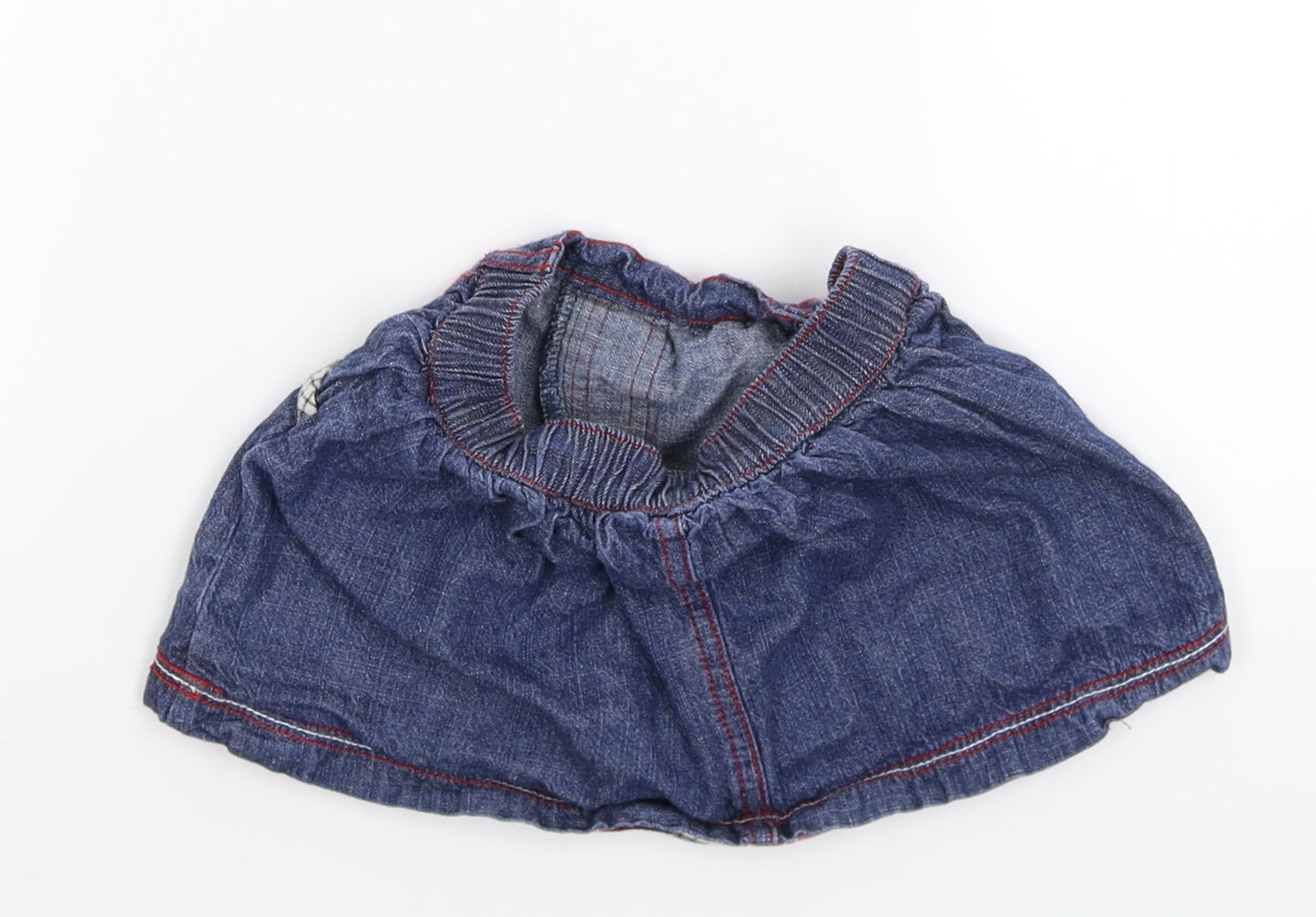 George Girls Blue  Denim A-Line Skirt Size 12-18 Months