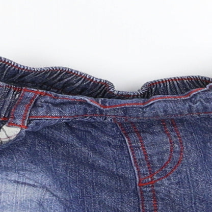 George Girls Blue  Denim A-Line Skirt Size 12-18 Months