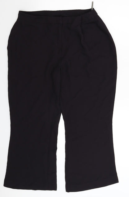 Womens UK Size 30 in Principles Regular Fit  Black Trousers