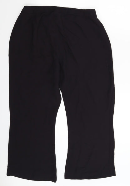 Womens UK Size 30 in Principles Regular Fit  Black Trousers