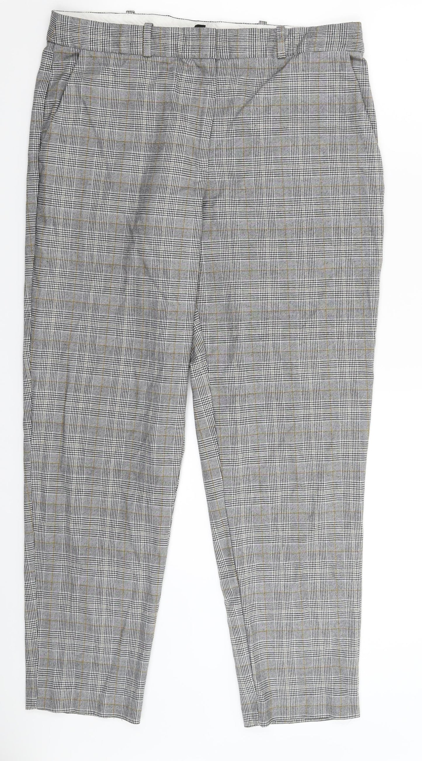 Womens UK Size 32 in Preworn Slim Fit  Multicoloured Trousers
