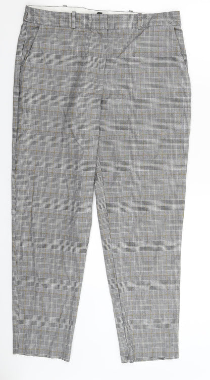 Womens UK Size 32 in Preworn Slim Fit  Multicoloured Trousers