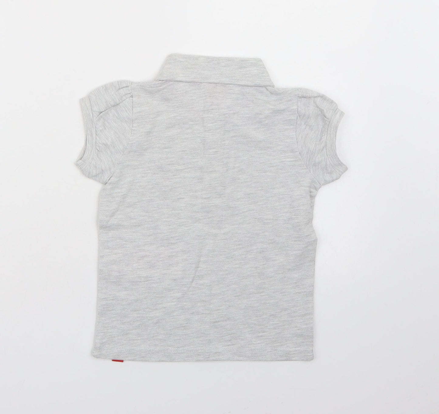 L.F.C Girls Grey   Basic Polo Size 3-4 Years  - Liverpool FC